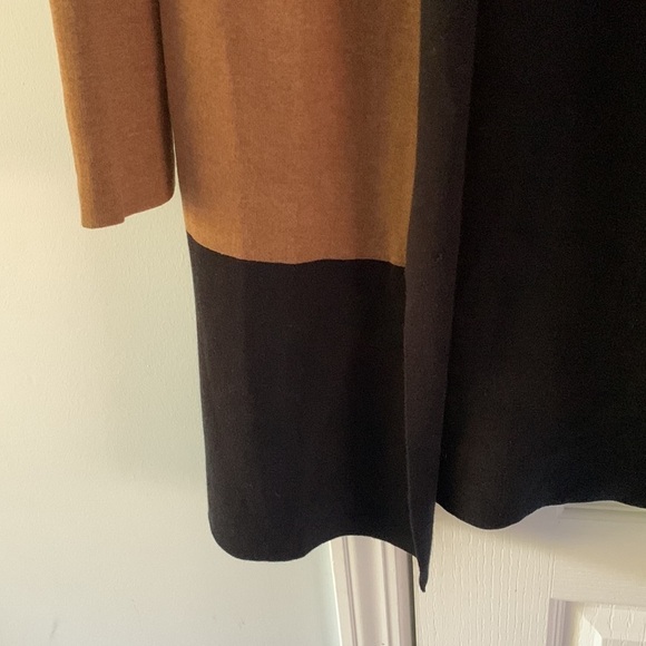 J‎ Jill Brown Duster Cardigan Sweater Open Front size S - Picture 5 of 11